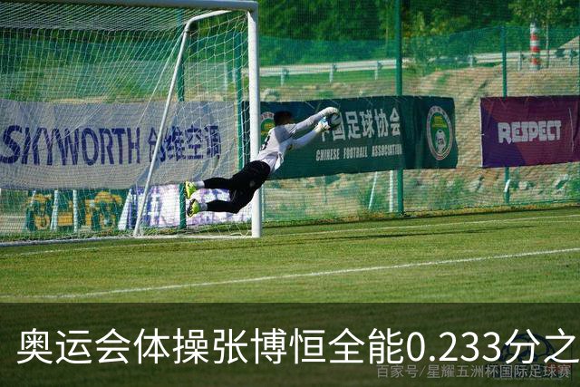 奥运会体操张博恒全能0.233分之差摘银 日本夺金